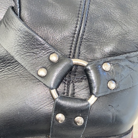 Frye tall black boots, size 8 - Picture 8 of 11